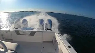 2021 Invincible 35 Cat Quad Merc 300s 75+mph!