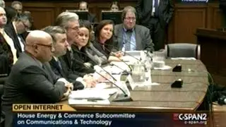 Congressional Hearing On Internet Freedom And Net Neutrality