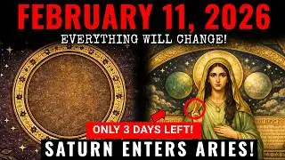 IMMINENT CHANGE! SATURN REPOSITIONS &mdash; FEB 11 BEGINS A NEW ERA
