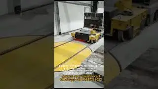 Electric Turntable Rail Transfer Trolley