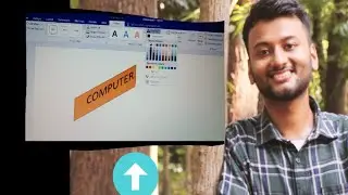 Formatting text in Wordart #msword2016 #computer #class4 #cbse