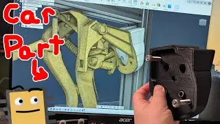 Sim rig: Iteration is when we f up. Designing a pedal mount! #autocadad