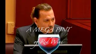&laquo;Мегапинта красного вина...&raquo; 🍷 | Мем о судебном процессе между Джонни Деппом и Эмбер Херд