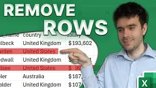 Delete Rows with Filter in Excel (NO SORTING) - 3 Easy Methods