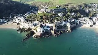 KINGSAND, CORNWALL, fly around with a DJI mini