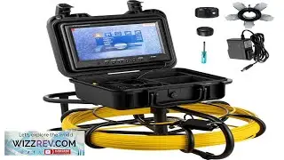 VEVOR Sewer Camera 150 ft Pipeline Inspection Camera with 9 inch Screen Waterproof