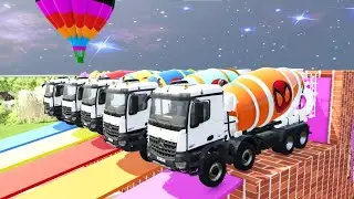 Perfect Color Ramp Test 🚚 | Ultra-Satisfying Truck Simulation - Miming 6 
