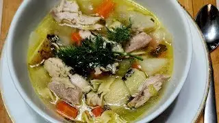 DJ CHEF makes Classic Chicken Soup using Ergochef Knives | Recipe Cooking Long Island Hamptons food