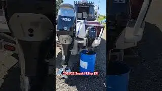 2021/22 Suzuki 9.9hp EFI kicker @OutboardMadness #outboardmadness