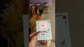 DIY Gift and card in one frame #shorts #viralshorts #diy #youtubeshorts #mouzmacraft #trendingshorts