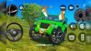 Modified Mahindra Thar😈Games:Indian Thar (Gadi Wala Games) Car Game Android Game - Android Gameplay 