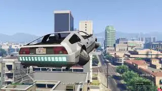 GTA V - BACK TO THE FUTURE CAR - DOOMSDAY UPDATE
