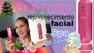 Sunmay  VSkin  rejuvenecimiento facial/Spa en casa/GRWM🌊