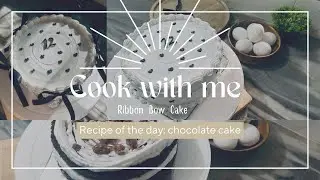 Trending Ribbon Bow Cake 🎀| Baking & Decorating | Ezy&lsquo;s Mamma #trending #cake #vlog