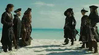 Pirates of Caribbean At world's end  Island meeting