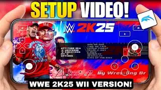 WWE 2K25 Wii on Android?! I Tested the FULL Setup on Dolphin Emulator 🔥