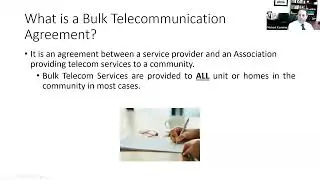Successful Negotiation and Implementation of Bulk Telecommunications Agreements in Community Asso.
