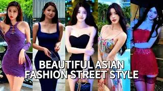 TOP Beautiful Chinese Girl | Chinese Street Fashion eps.62