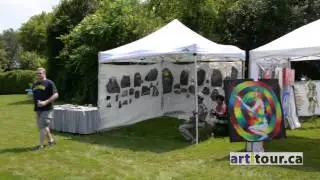 artitour.ca Purple Turtle Art Festival Jackson's Point, Ontario, Canada July 2015