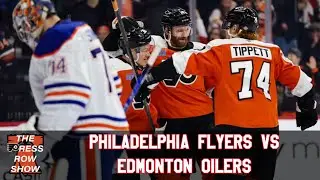 Philadelphia Flyers vs. Edmonton Oilers (11/12/25) - The Press Row Show: Pregame, INTs, Postgame