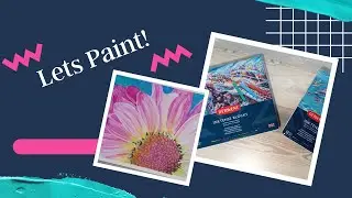 Inktense Flower