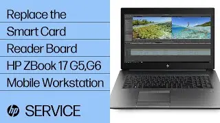 Replace the Smart Card Reader Board | HP ZBook 17 G5,G6 Mobile Workstation | HP