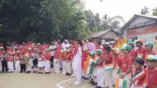 at the time of Flag hoisting in MOSFET ACADEMY NAKUCHI GAON
