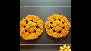 Moment | 🤷&zwj;♀️Super Easy Woolen Craft Ideas With Using Wool - DIY Crafts #shorts #youtubeshorts