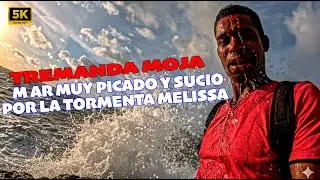 RECORRIENDO EL MALEC&Oacute;N DE SANTO DOMINGO, VIENDO C&Oacute;MO LO DEJ&Oacute; LA TORMENTA
