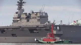 Japan's Navy Hyuga-class Helicopter Destroyer（Anti-submarine Warfare Carrier）DDH-181 Hyuga JMSDF