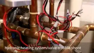 hydronic heating system - zone valve trouble shoot