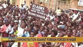 Niger: Demonstrators take to the streets to protest against presence of foreign forces