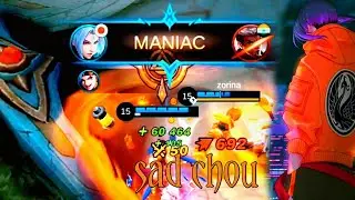 LING MANIAC with best build |mlbb