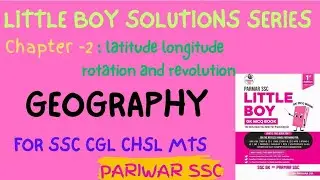 &ldquo;Lecture 2 &ndash; Latitude Longitude | Earth&rsquo;s Rotation & Revolution | SSC CGL Tier 1 & 2&rdquo;