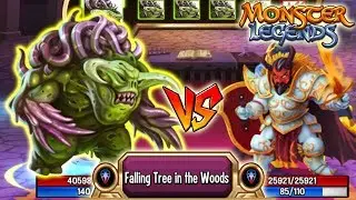 🔴Monster Legends - Fatid 130 vs Warmaster Barbael 130 team race ◉‿◉ đ&aacute;nh gi&aacute; chiến đấu