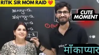 RITIK SIR KI MOM LIVE CLASS IN ENTRY 🚫 physics wallah #medical