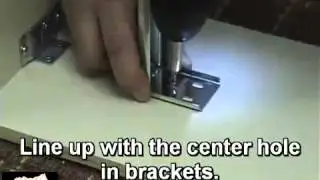 GalloWood Cabinetry Assemble Video - Under Counter Drawer - Roller Bearing Side Mount Slides