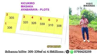 #IBIBANZA TUBAZANIYE kuri 4.5M NTIBIBACIKE ni hano MASAKA-AYABARAYA nikaribu📱#0795425259