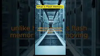 What is Flash memory. #storage #computerstorage #networkarchitecture #shorts #trending