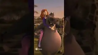 Gloria The Hippo Give Daphne Blake A Piggyback Ride #shorts