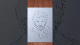 Pushpa drawing outline # pushpa drawing #pushpa #pushpa2 #pushparaj #shorts #yt #art #drawing