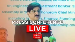 LIVE | Sindh Chief Minister Murad Ali Shah Live Speech