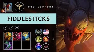 Fiddlesticks Support vs Zilean - NA Challenger Patch 25.24