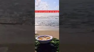 Antes da entrega uma conversa profunda com a senhora das profundezas do oceano.