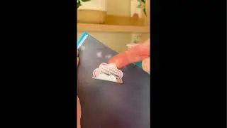 How to peel off BookBuddies sticker prompts from a story book