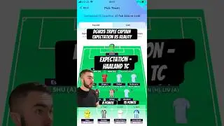 FPL GW25 EXPECTATION VS REALITY | GW25 TRIPLE CAPTAIN | #fpl #fantasypremierleague #haaland #toney