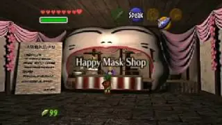 The Legend Of Zelda Ocarina Of Time Happy Mask Shop Quest