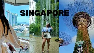 SINGAPORE VLOG | sight seeing, local food tasting, dinner party !