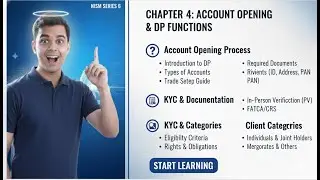 📘 Chapter 4 | NISM Series 6 | Demat Account Opening Process & Documentation | Pankaj Kaushik