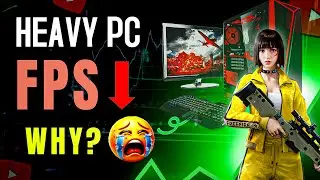 FREE FIRE  HEAVY PC  fps decrese &darr;😭 WHY ? problem fixed 😆 free fire  bluestacks